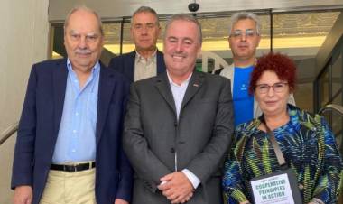 Guarco se reunió con la presidenta del Comité Económico y Social Europeo