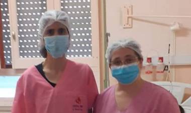 Bienvenida Magalí al Hospital Municipal