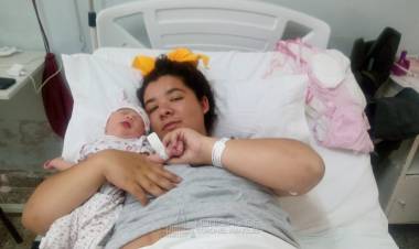 Paulina es la primera bebé del 2023