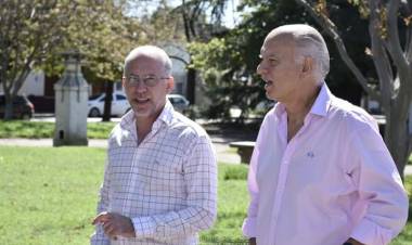 El Intendente de Lanús Néstor Grindetti visitó nuestra ciudad