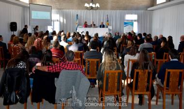 Coronel Pringles fue sede de la 3º Reunión Mensual de Profesionales de Ciencias Económicas del ámbito municipal 