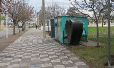 Iluminación en la Plaza San Martín