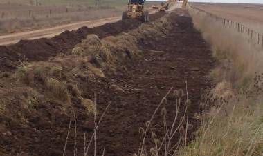 Avance de trabajos en Camino Provincial 023-08