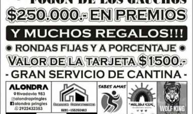 Este domingo: bingo del Club Divisorio