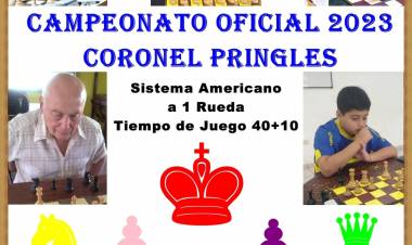 Ajedrez: Campeonato Oficial local 2023