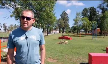 "De a poco vamos poniendo en condiciones el Balneario"