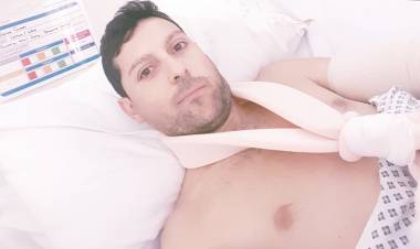 Nico Covatti fue operado con éxito