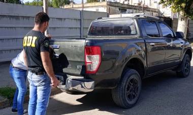 Vehículo en Pringles tenía pedido de secuestro por robo
