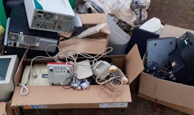 Gran colecta de RAEE (Residuos de Aparatos Eléctricos y Electrónicos)