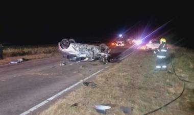 Víctimas fatales en un accidente sobre Ruta 85