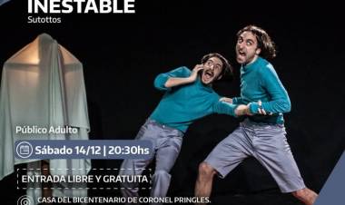 Casa del Bicentenario despide el año con Inestable