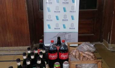 Policial: Dos menores aprehendidos por hurto