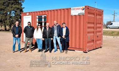 Econtainers Solutiones es una empresa bahiense que se está instalando en el Sector Industrial Planificado de nuestra ciudad