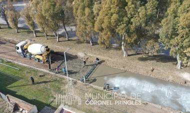 Pavimento Urbano: La obra pública municipal sigue a un ritmo sostenido