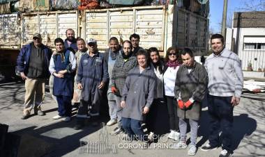 El Taller Protegido Esperanza logró un hito en su emprendimiento de reciclado de plástico