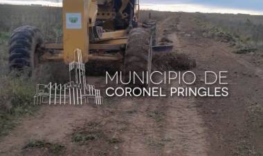 Trabajos en caminos rurales del distrito