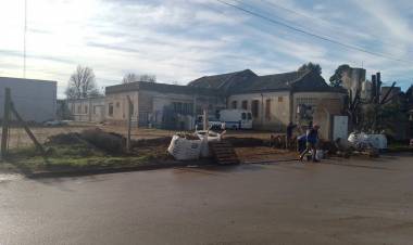 Mejoras en el Hospital Municipal: Nuevo acceso y estacionamiento para ambulancias