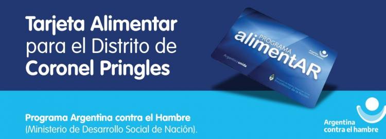 Quedan 225 tarjetas Alimentar para retirar
