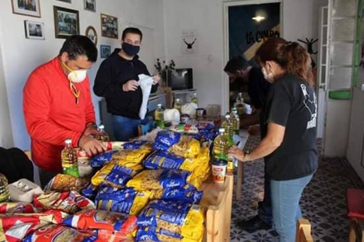 La Cámpora tuvo su sábado de Jornada Solidaria en Pringles