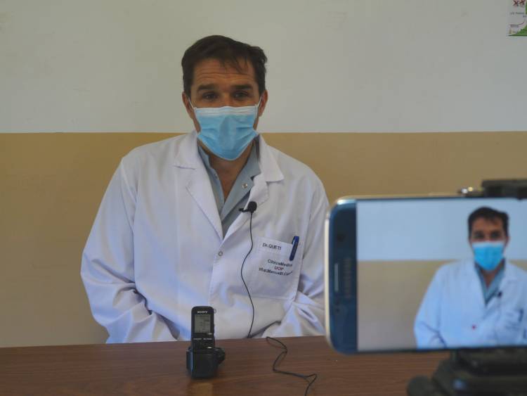 COVID-19: Hay un 31 por ciento de ocupación de camas en el Hospital de Pringles