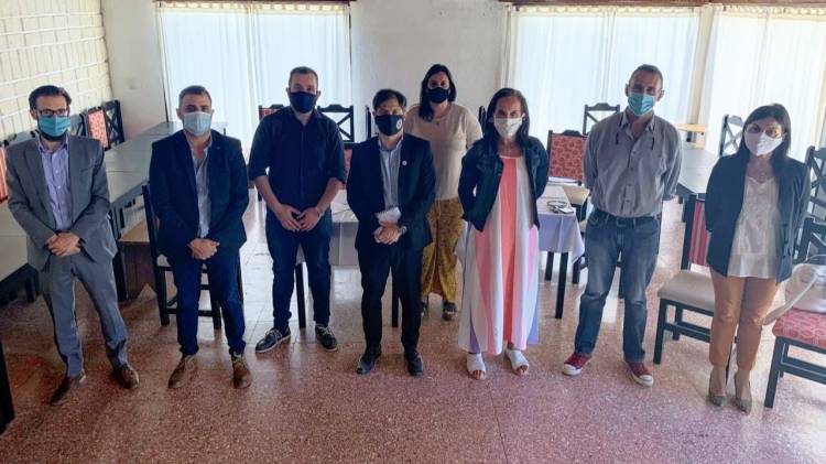 Visita de Kicillof: "Estamos orgullosos de que nuestro Gobernador baje a territorio"