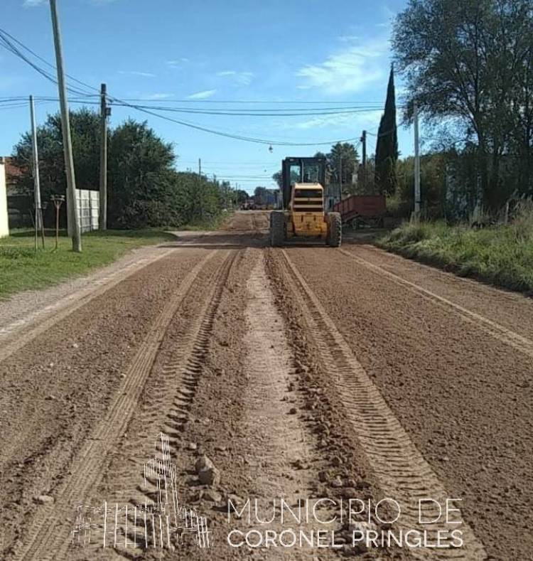 Mantenimiento de calles y caminos provinciales