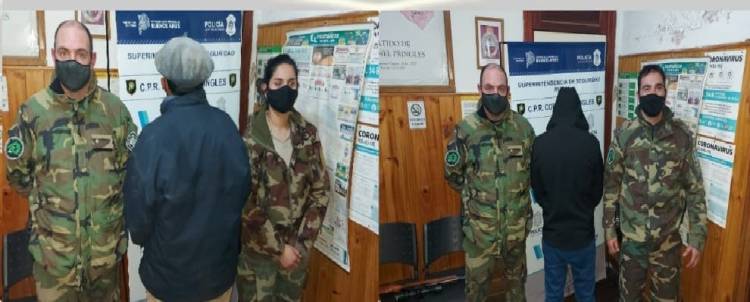 Padre e hijo interceptados cuando cazaban sin permiso en un campo