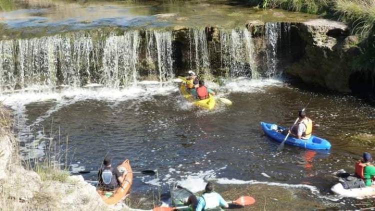 Travesía Río Quequén Salado con mucho éxito