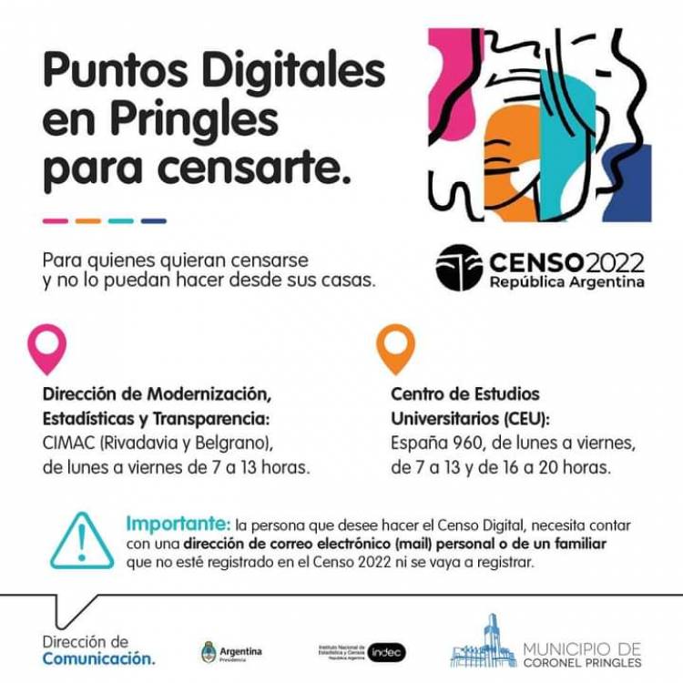 Nuevo Punto Digital para censarte