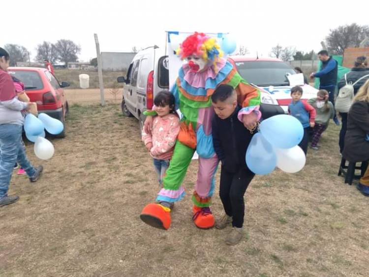 En el club Divisorio los niños tuvieron un adelanto del festejo por su día