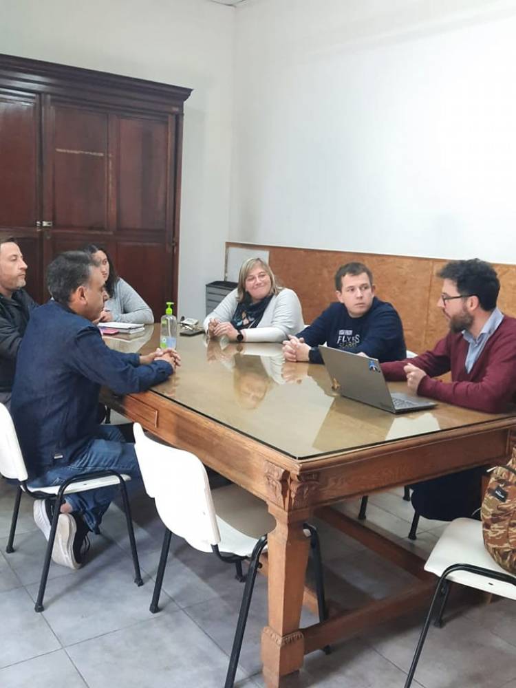 El Frente de TODOS local recibió la visita del Director Provincial de Política Científica