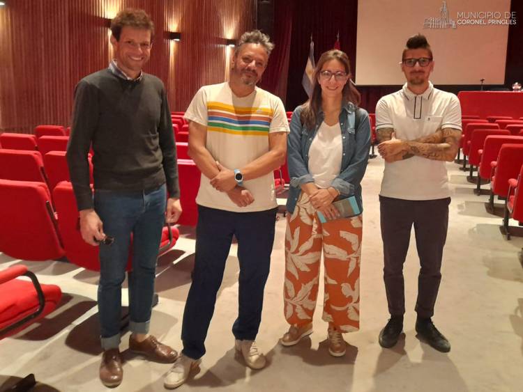 Reunión de trabajo con el área de Cultura de la Cooperativa Obrera