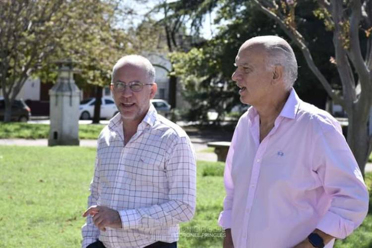 El Intendente de Lanús Néstor Grindetti visitó nuestra ciudad