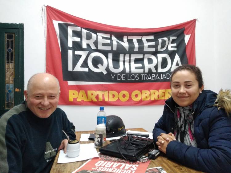 "Pedimos la pavimentación de las colectoras del Boulevard 1 desde la Av. 25 de Mayo hasta el Boulevard 68"