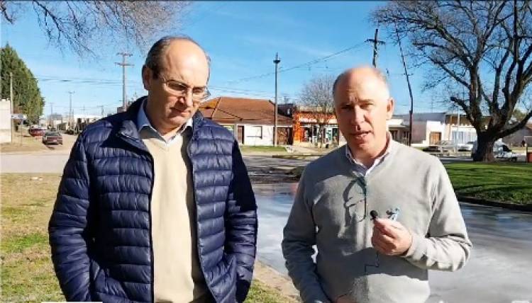 Comenzaron las obras de pavimento en el Barrio Obrero