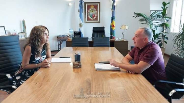 Rosana Amondarain Intendente Interina en el Municipio de Coronel Pringles