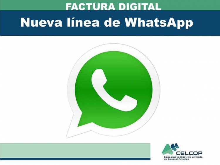 Factura digital: Nuevalínea de WhatsApp