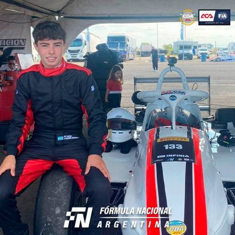 Pedro Mariezcurrena probó en Concordia junto al MR Racing