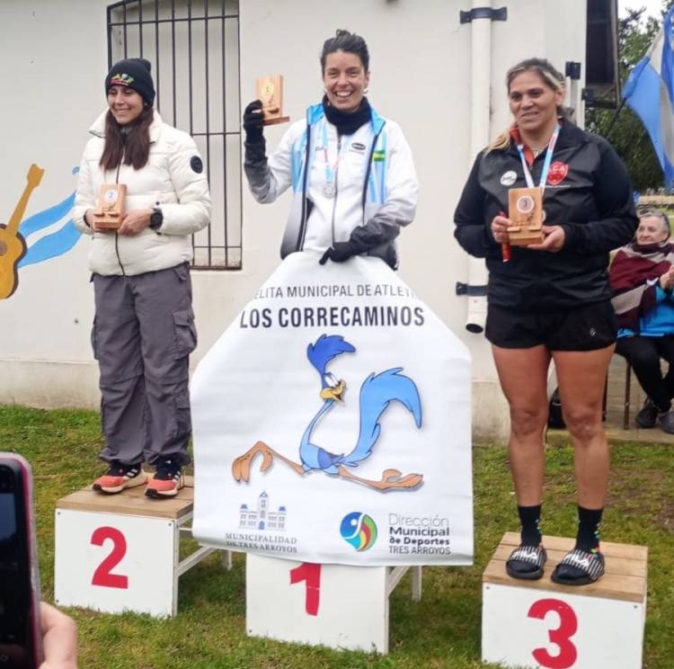 Soledad Caló hizo podio en Copetonas