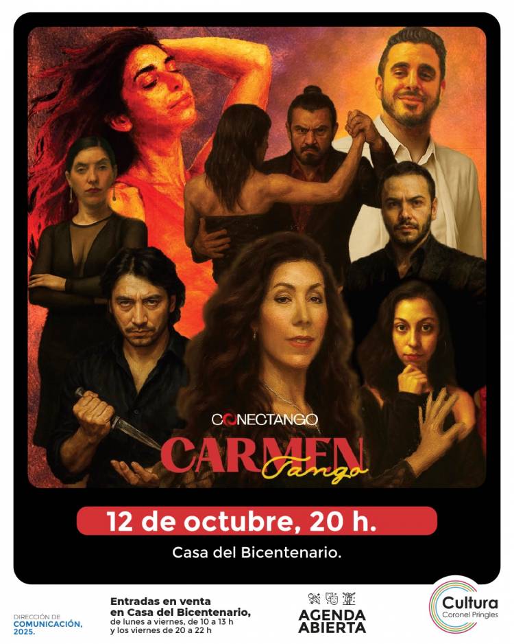 Agenda Abierta presenta "Carmen Tango"