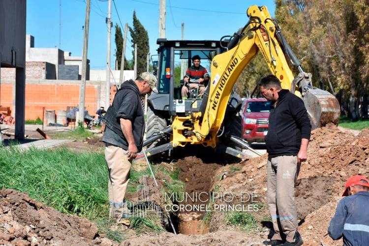 Obra Pública: Ampliación red cloacal